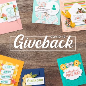 Stampin' Up!® Covid-19 Giveback - Share Sunshine