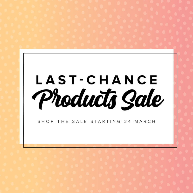 Last Chance Product Sale