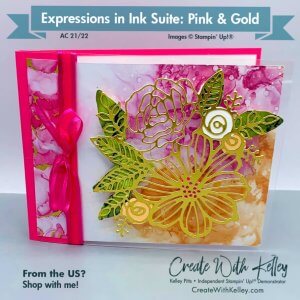 Expressions in Ink Suite: Pink & Gold